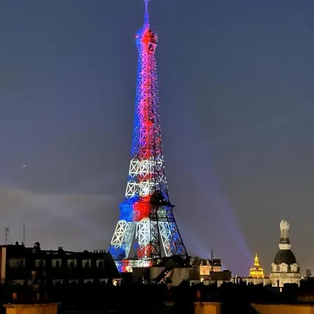 Apartamento Luxury Penthouse Rooftoop Eiffel Tower View - Em02
