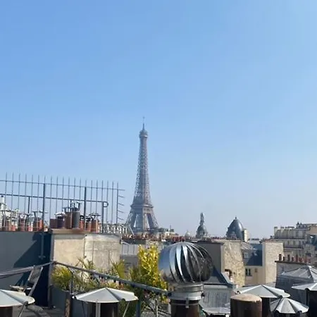Luxury Penthouse Rooftoop Eiffel Tower View - Em02 Apartmán Paříž
